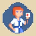 Nurse shift assistant logo